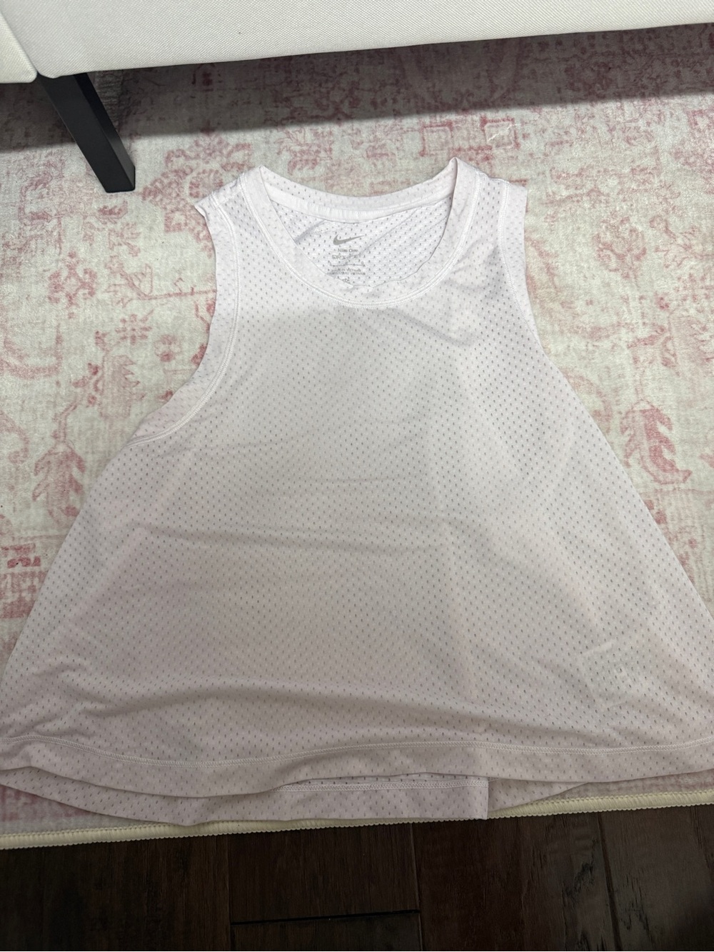 Nike Super Pale Pink Women's Mesh Tank Top